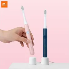 Xiaomi Mijia SO WHITE Sonic электрическая зубная щетка портативная IPX7 Водонепроницаемая Глубокая очистка Индуктивная перезаряжаемая Беспроводная зубная щетка