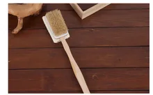 DIY ferramentas de Estilo de cuidados Pessoais aparelho Toalha cabaça madeira de faia escova de banho cabo longo curvo para trás esfregar adulto matagal
