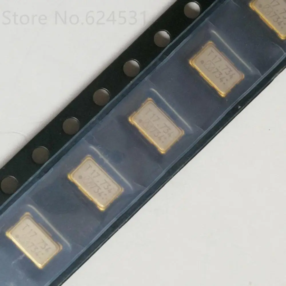 

10pcs Active Patch Crystal 5032 OSC 5*3.2 17.7344MHZ Oscillator Resonator