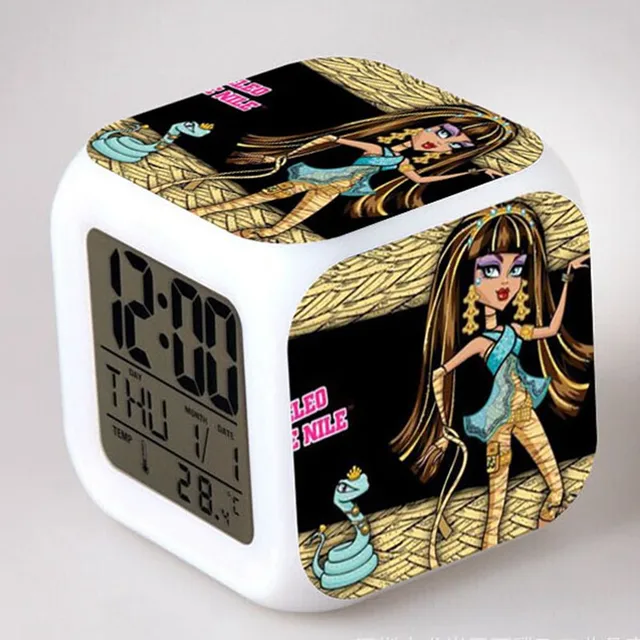 Monster High LED Digital Alarm Clock Draculaura reloj despertador saat