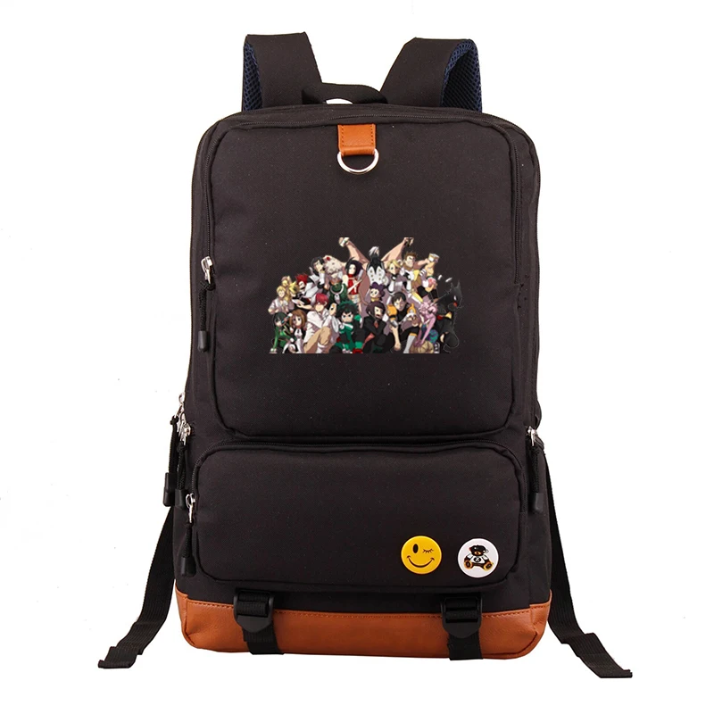 

Anime My hero Academia backpacks for teenage unisex large capacity backpack Anime unisex Backpack