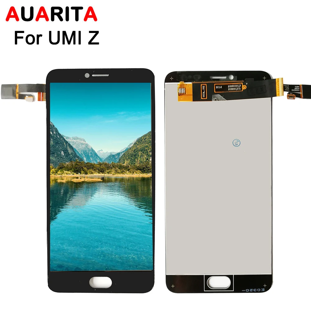 

1pcs LCD For UMI Z LCD Display Touch panel Screen Assembly Perfect Repair Part 5.5 inch for Umi Z UmiZ Free Shipping+Tools