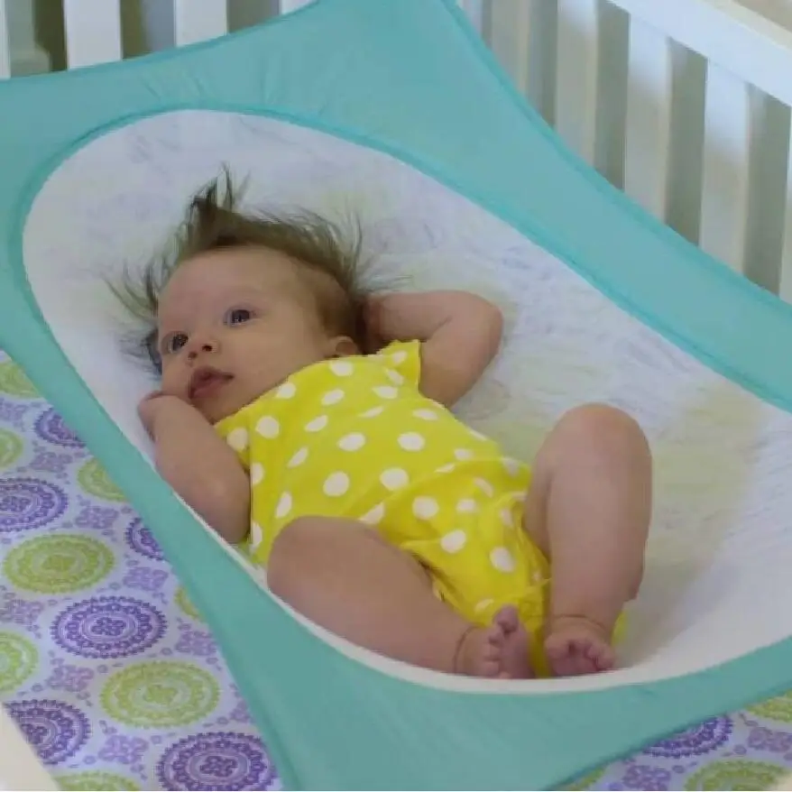 

baby Swings Infant Hammock Baby Detachable Protable Folding Crib Cotton Sleeping Bed Outdoor Garden Swing 5 colors