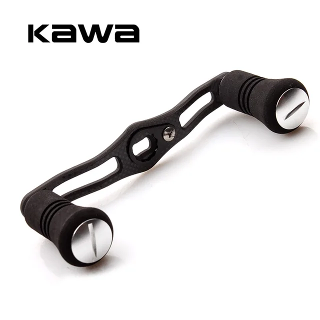 Cheap KAWA New Fishing Reel Handle EK Carbon Fiber for Shimano Daiwa Abu Eva Knob Hole size 7*4/8*5mm Length 100mm High Quality Cheap KAWA New Fishing Reel Handle EK Carbon Fiber for Shimano Daiwa Abu Eva Knob Hole size 7*4/8*5mm Length 100mm High Quality