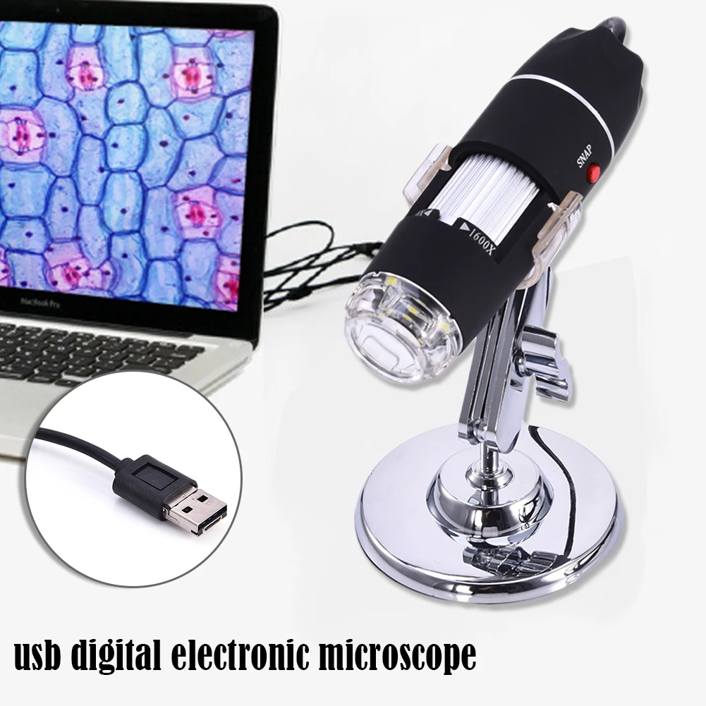 1600X 1000X 500X светодиодный цифровой микроскоп USB эндоскоп камера Microscopio Лупа электронный стерео стол Лупа микроскопы