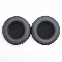 90 мм кожаные амбушюры Замена амбушюры подушки для Sennheiser HD215 HD225 HD440 HD205II наушники гарнитуры