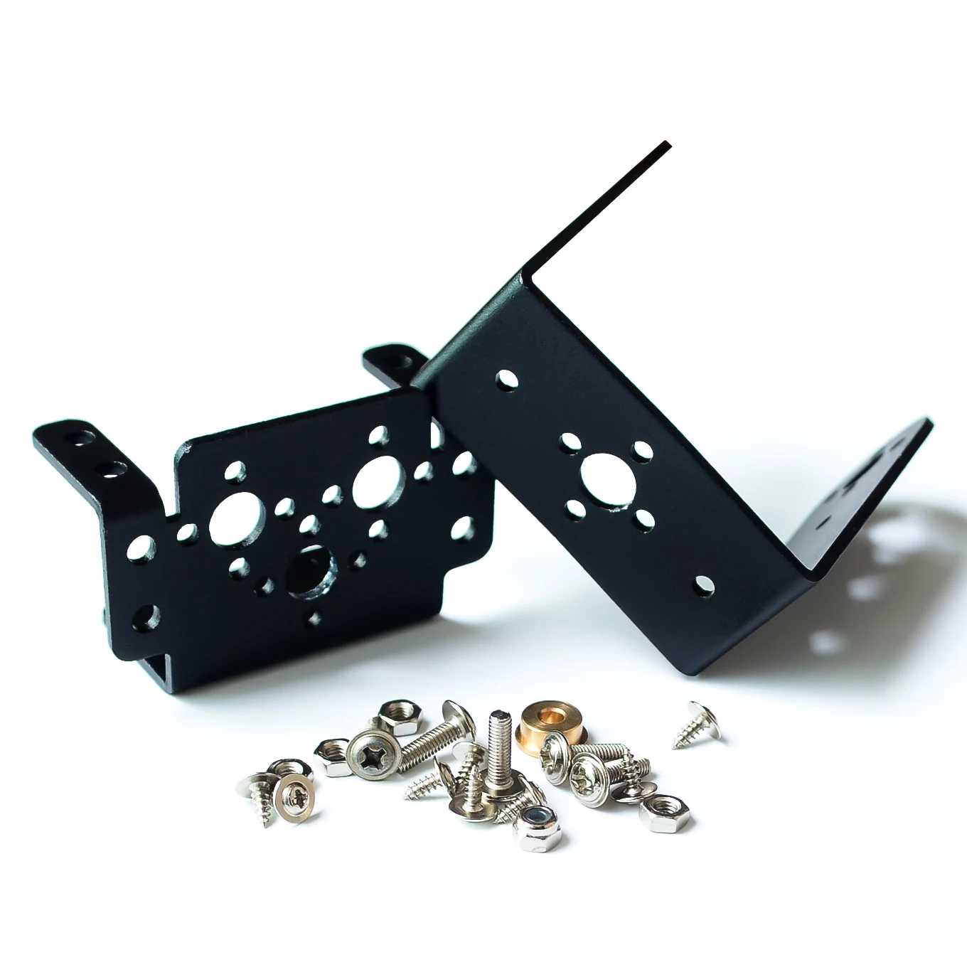 

Mg995 996 steering gear pan and tilt mount mechanical robot servo mount set