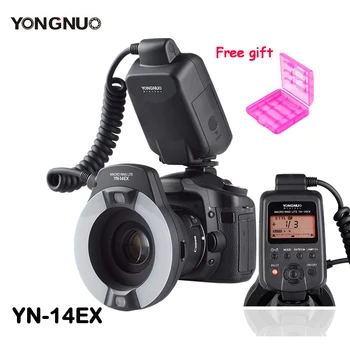 

Yongnuo YN-14EX YN14EX TTL Macro Ring Lite Flash Speedlite Light for Canon 5Ds 5Dsr 760D 5D Mark III 7D 60D 70D 700D 650D 600D