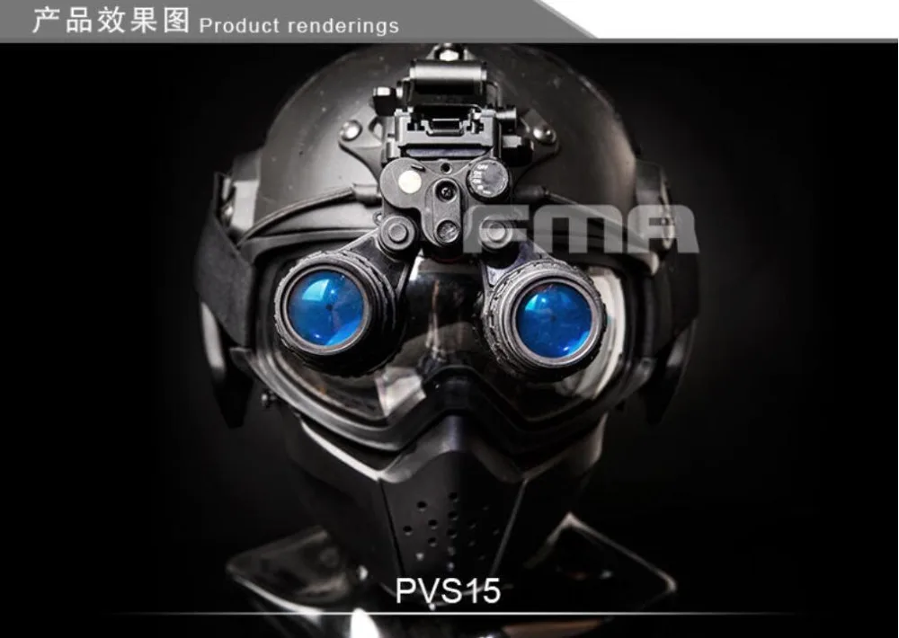 Fma Tactical An/pvs-31 Helmet Night Vision Goggle Nvg Dummy Model