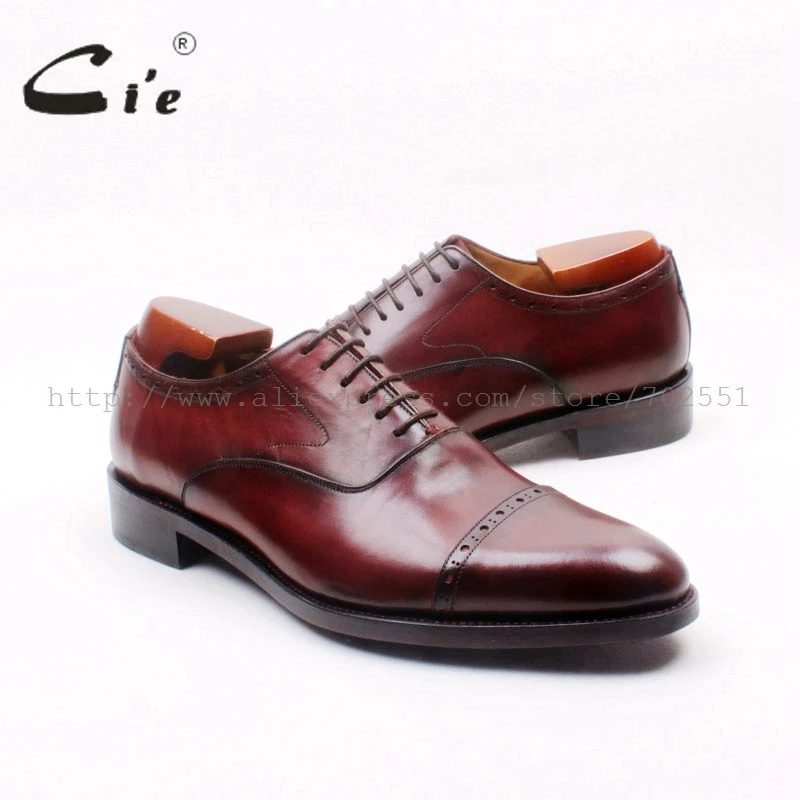 Мужские туфли оксфорды из телячьей кожи коричневого цвета|shoes free shipping|shoe shippingleather