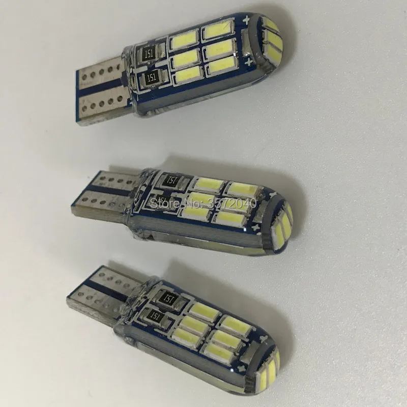 

2PCS T10 W5W LED lamp White Red ice blue Strobe bulb for TOYOTA 4Runner Venza Auris RAV4 Camry Corolla Hiace Hilu car styling