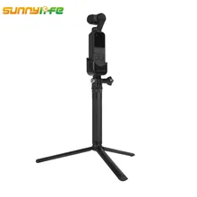 Sunnylife DJI OSMO Pocket Accessories Extended Stick DJI OSMO Pocket Gimbal Camera Mount Bracket with Tripod Holder for Gopro