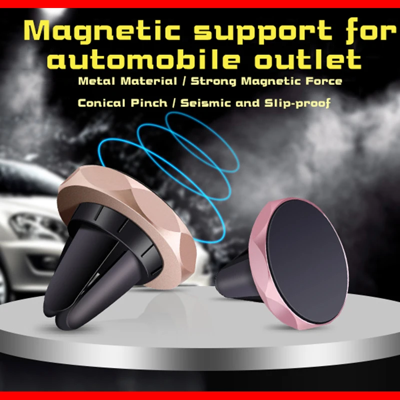 

holder for phone in car for iPhoneX xmax 8plus 7plus Universal Mobile Smartphone Support Magnetic Mobile Phone Bracket