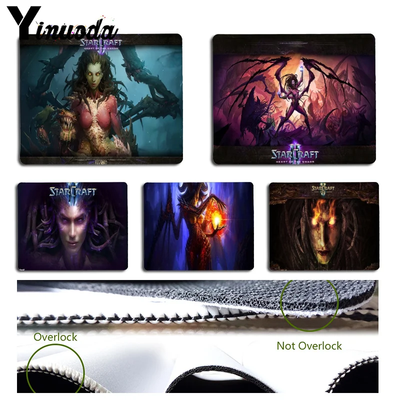 

Yinuoda Starcraft Game Picture Comfort Mouse Mat Gaming Mousepad Size for Size for 180x220x2mm and 250x290x2mm Small Mousepad