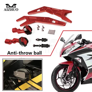 

Frame Sliders Crash Protector Motorcycle Accessories Falling Protection For KAWASAKI NINJA 250R NINJA 300 2013 2014 2015-2016