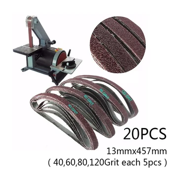

Sandpaper Sanding Belt Abrasive Band Sander Durable Aluminum Oxide 40-120 Grit~#