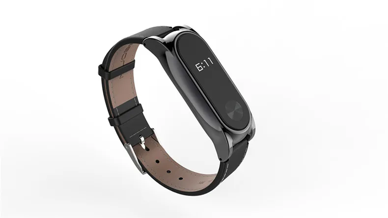 Кожаный браслет для xiaomi mi Band 2 ремешок mi band 2 ремешок на запястье Безвинтовой smartband браслет для xiaomi mi Band 2 аксессуары