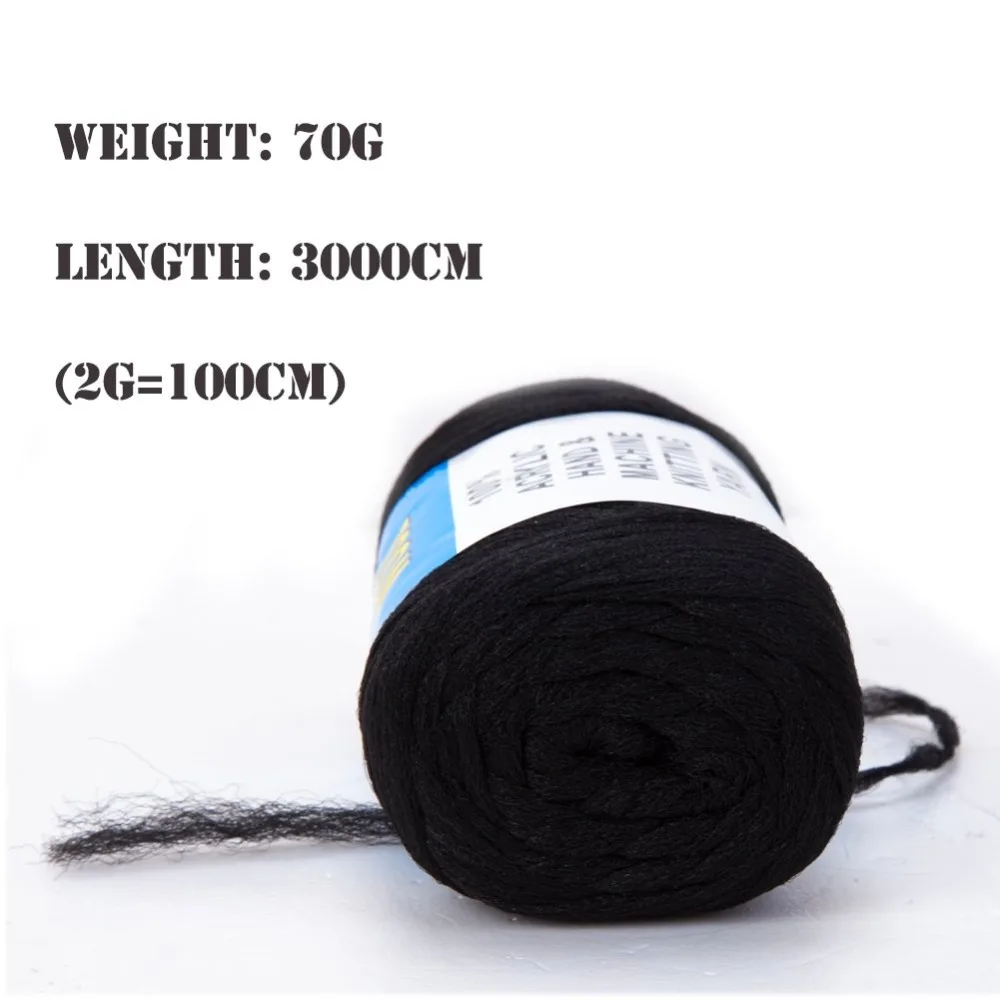 Brazilian Wool Hair Acrylic Hand&Machine Knitting Yarn for African Hair Braiding Sengalese Twist Jumbo Braids/Crochet/Dreadlocks