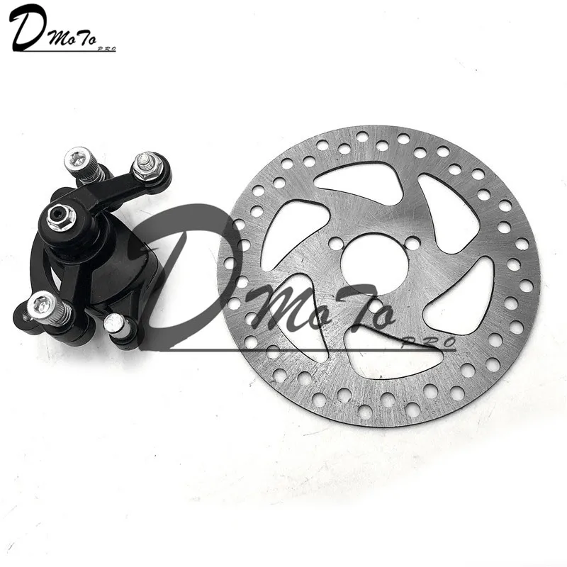 Pocket Mini Dirt Bike Scooter Electric Rear Disc Brake Caliper Kits 140mm Rotors