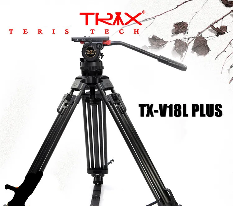 

TX-V18L plus professional camera tripod single reflexive camera angle frame hydraulic damping head set CD50