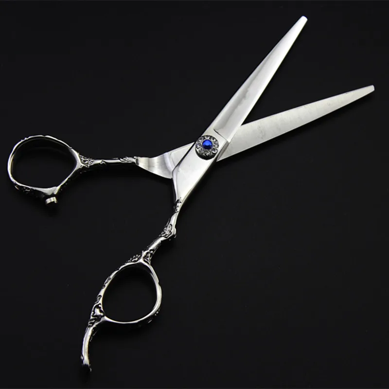 Профессиональные Япония сталь 6 дюймов сливы ножницы для волос Набор для стрижки волос Салон Парикмахерская резка makas филировочные ножницы парикмахерские ножницы