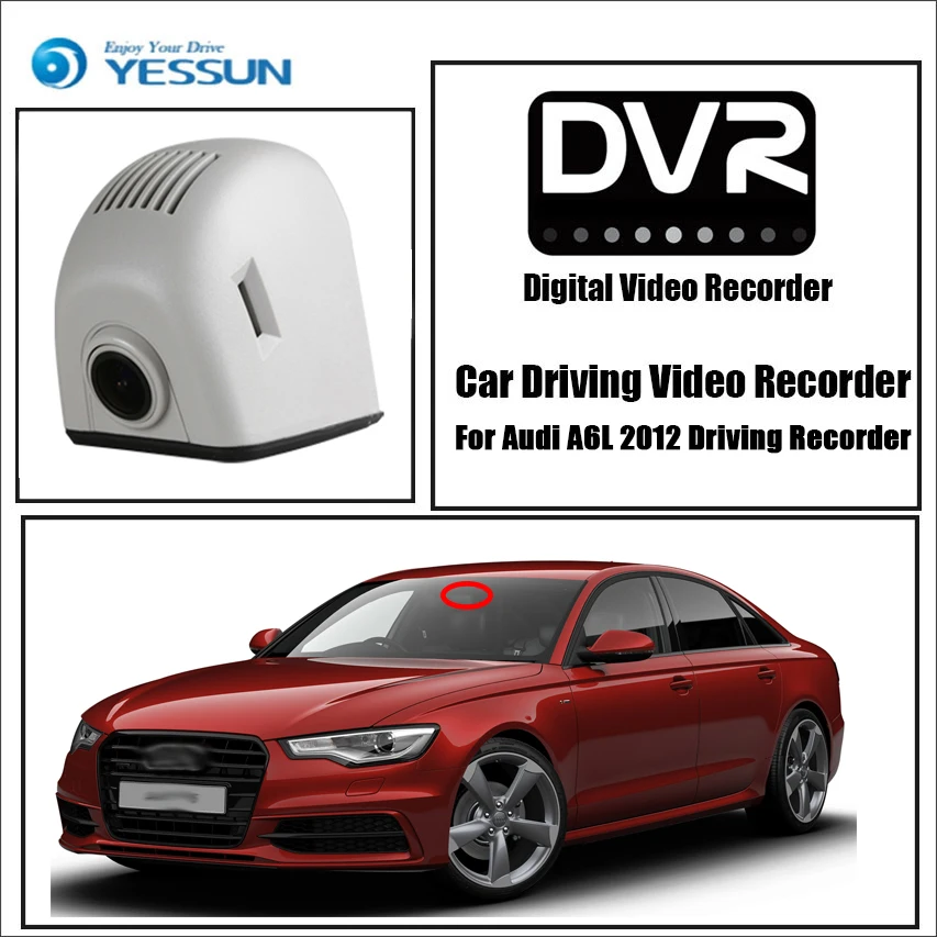

YESSUN for Audi A6 C7 4G S6 RS6 2011~2018 Car DVR Wifi Video Recorder Dash Cam Camera Night Vision Control Phone APP 1080P