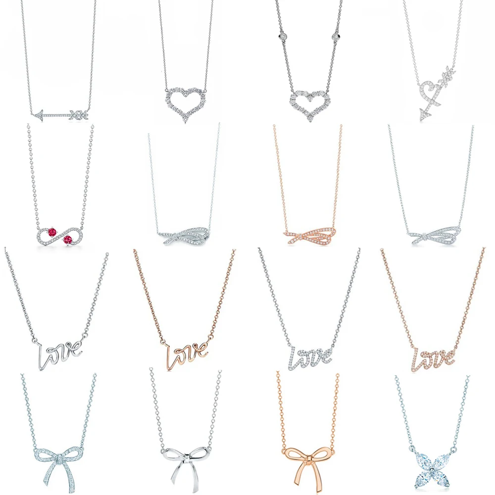 

Kristie 100% 925 1:1 Charmed Silver In Heart Shape Arc Paste Love Penguin Original Golden Rose Genuine Jewel Women Tiff Jewels