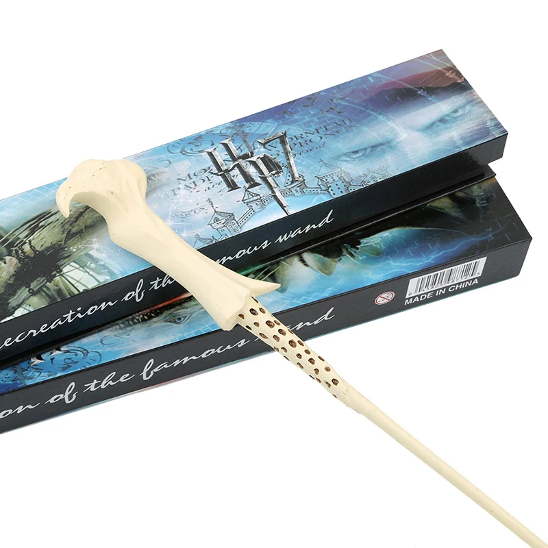 

Magic Trick Harri Potter Newest Voldemor Magic Wand Lord Kids Fashion Cosplay Gift Box Packing Xmas gifts Edc Toys