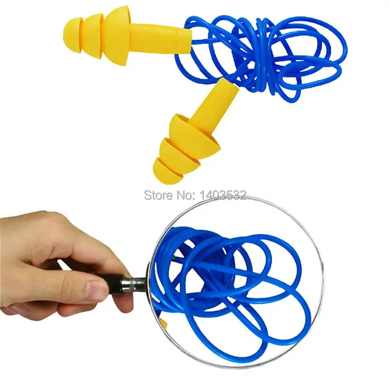 10pcs 3M340-4004 Authentic Foam Soft Silicone EarPlugs Noise Reduction christmas tree Earplugs Swimming Protective earmuffs - Famidy.com