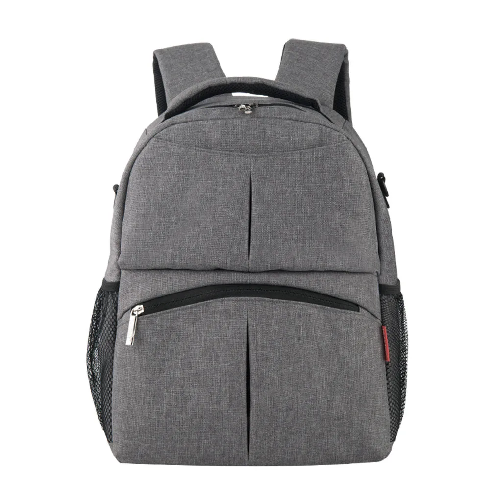 

Women Fashion Backpack Oxford Solid Zipper Multifunction Baby Diaper Nappy Backpack Mummy Bags Bucket#ZS