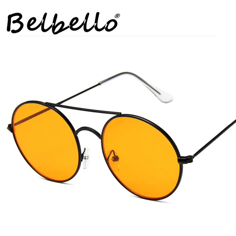 

Belbello Round Vintage Sunglasses Women Goggle Sunglasses Men Fashion Casual Sunglasses Model Popular Trend Sunglasses UV400