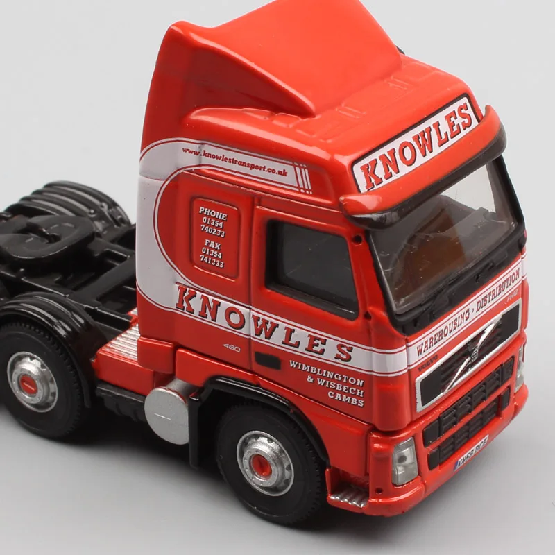 1/76 масштаб бренд корги Volvo FH12 FH контейнер тяжелый грузовик Ноулз склад трейлер коробка металлическая литая под давлением модель автомобиля игрушка миниатюрная