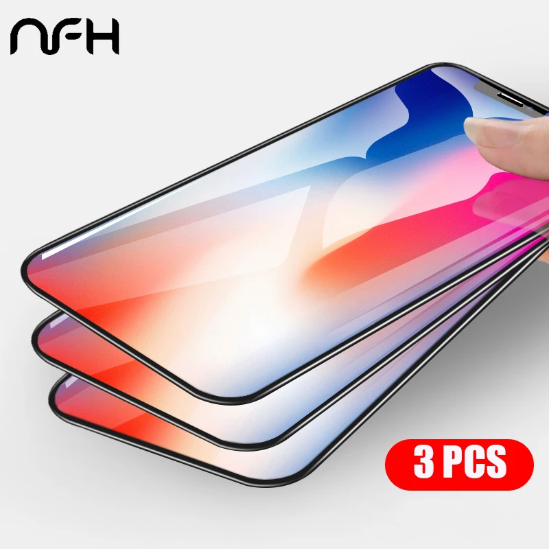 

5PCS/lot 10PCS/lot For Glass IPhone X XR XS Max Screen Protector Tempered Glass For iPhone 8 7 6 6S Plus 5 5S Glass Phone Film