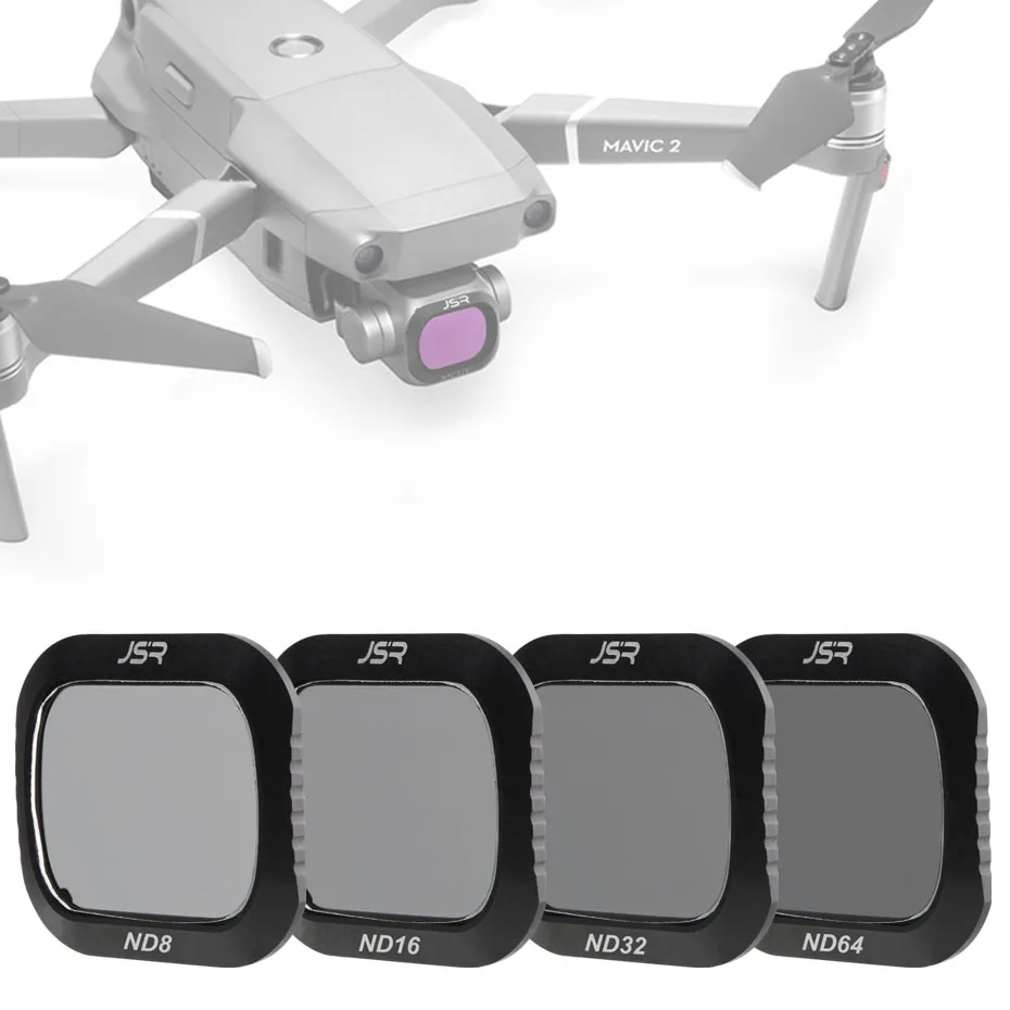 Для DJI Mavic 2 Pro ND64+ ND8+ 16+ 32 Фильтр нейтральной плотности стекло для DJI Mavic2 Pro/Профессиональная защита набор аксессуаров для дрона