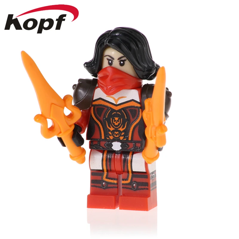 

Building Blocks Jaina Rexxar Medivh Vanessa Vancleef Anduin Wrynn Model Bricks Acton Figures Gift For Children Toys PG1360