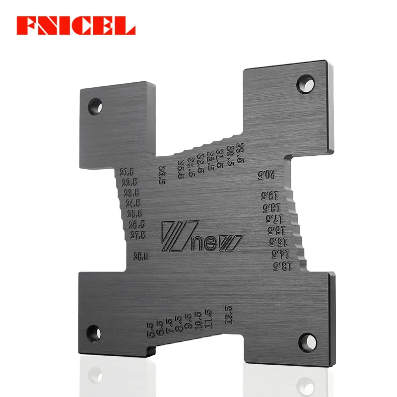 2Pcs High Precision Height Gauge 5-36.5mm Woodworking Router Table Electric Circular Saw Engraving
