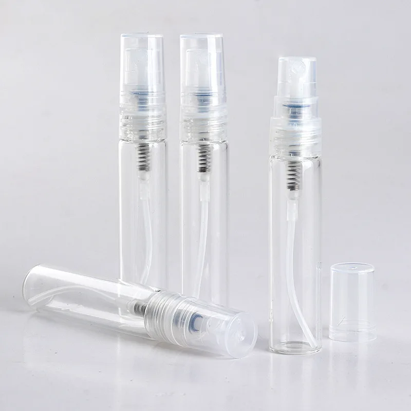 

Clear Glass Atomizer Lipgloss Tube Atomizer Perfume Container Lipstick Tube Refillable Perfume Container Empty Sprayer Bottle