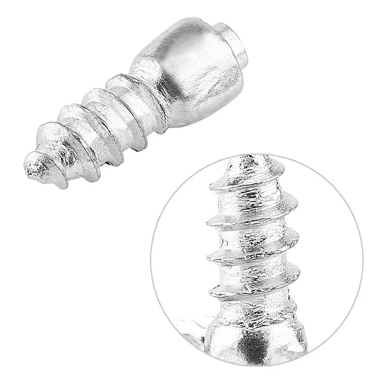 100pcs/Set 12mm Universal Anti-slip Tire Studs Screw For Off Road Vehicle Motorcycle Durable Cemented Carbide Tyre Spikes