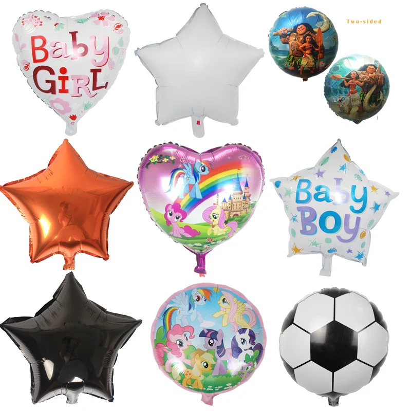 

33 style air balloons Cartoon unicorn Foil Balloons Pony balloon birthday Party decorations
