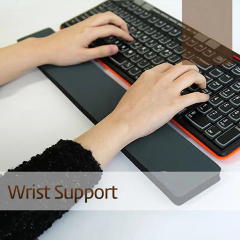 Ручная клавиатура запястья поддержка удобный манжет подставка для ноутбука ПК клавиатура поднятая платформа повязка на запястье руки подставка для запястья
