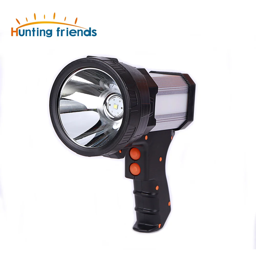 

Superbright Tactical Handheld Spotlight Gun Flashlight Rechargeable 18650 Battery Included 3 mode Light USB Power Charger