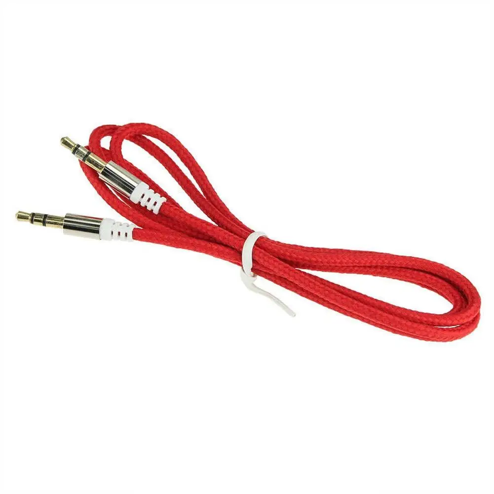 3.5mm Mini STEREO Jack to Jack Male Aux Cable Audio Auxiliary Lead PC Car R on