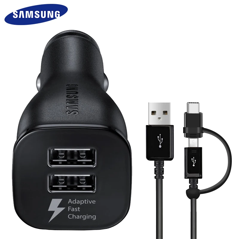 سامسونج Note9 S9 S8 زائد سريع سيارة شاحن الأصلي محول 9V1. 67A أو 5V2A 1.5 متر 2in1 USB نوع C كابل Note8 S 9 ثانية 8 C5 C7 C9pro سامسونج Note9 S9 S8 زائد سريع سيارة شاحن الأصلي محول 9V1. 67A أو 5V2A 1.5 متر 2in1 USB نوع C كابل Note8 S 9 ثانية 8 C5 C7 C9pro