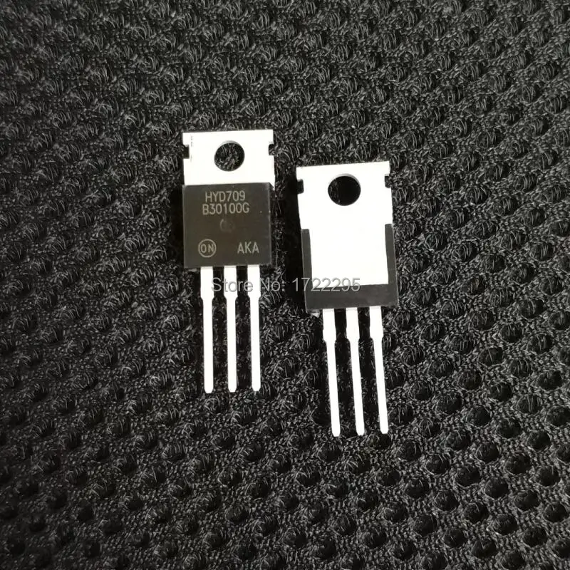 

Free Shipping 10PCS MBR30100 schottky diode, 30A / 100V, TO-220 High Frequency Switching Power Supply