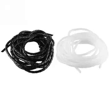 

Spiral Cable Wrap Wire Protectvie Binding Organizer Home Office Cord Management 10mm