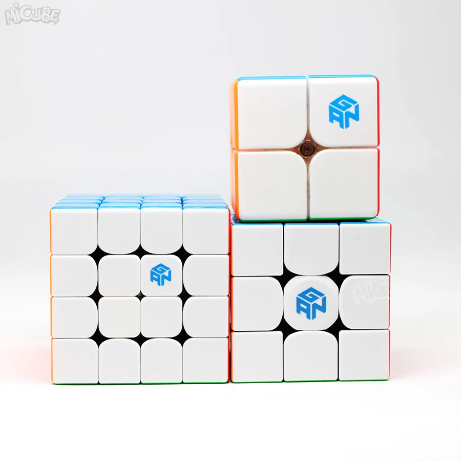 Magnético de Gan Cubo Velocidade Mágica 4x4x4 Gan 356 ar sm 354 m 460 249 v2 356x Stikerelss Magnetc 2x2x2 3x3x3 8 Cheap Cubos mágicos