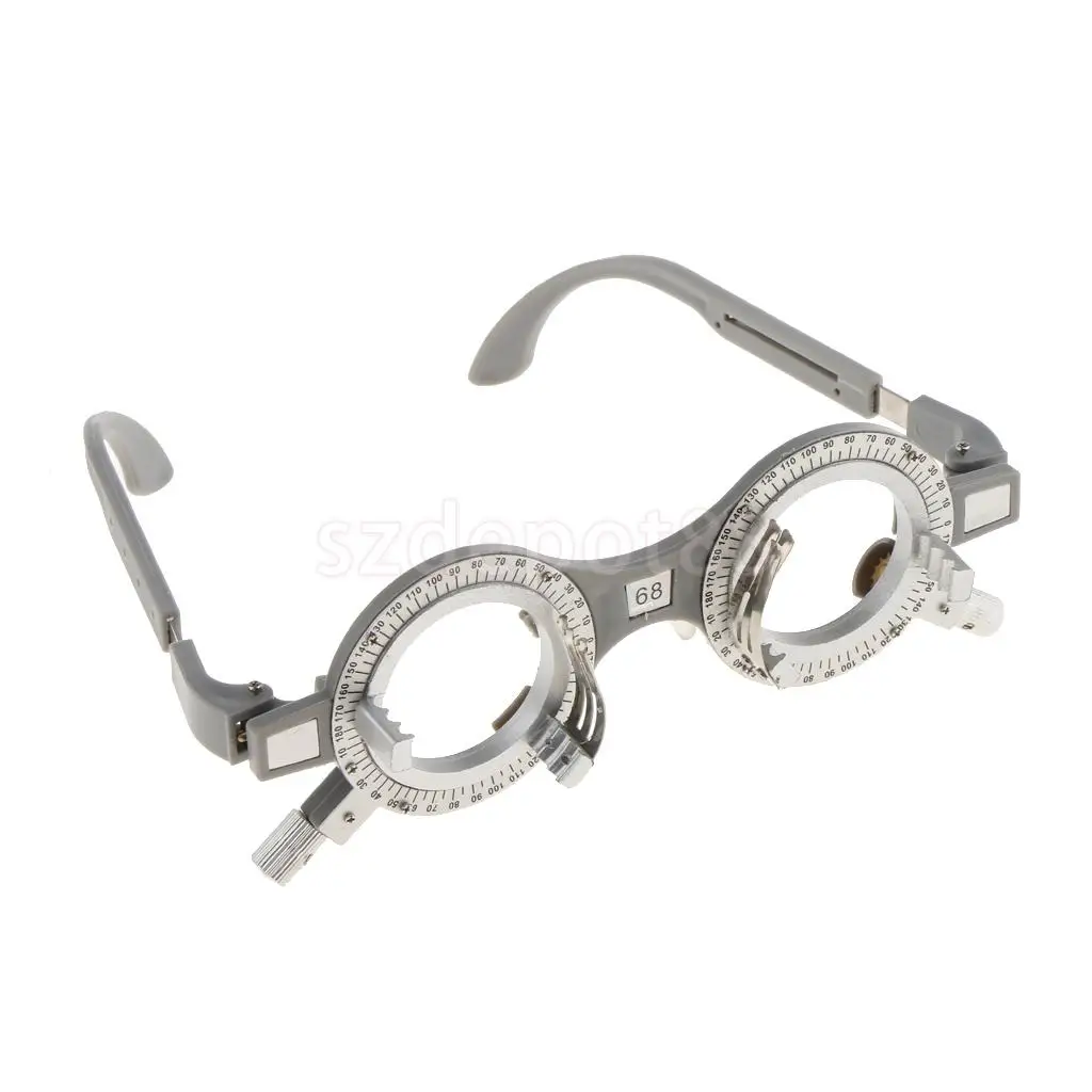 Universal Adjustable Optical Trial Lens Frame Eyeglasses Optometry Optician Optic 52mm 56mm 58mm 60mm 62mm 64mm 66mm 68mm 70mm