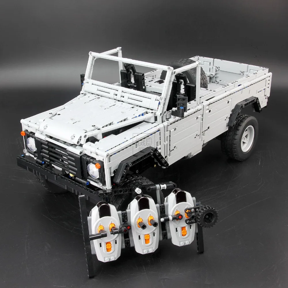 

Lepin 23003 3643Pcs Technic series Creative MOC RC Wild off-road vehicles model Building Blocks Bricks SUV toys for boys gifts