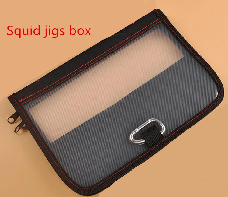

squid jigs box fishing accessary fishing lure bag