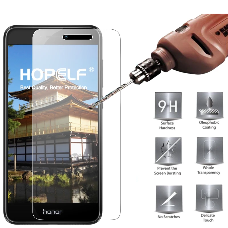 Tempered Glass for Huawei Honor 8 Lite Screen Protector 9H 2.5D Phone Protective | Мобильные телефоны и аксессуары